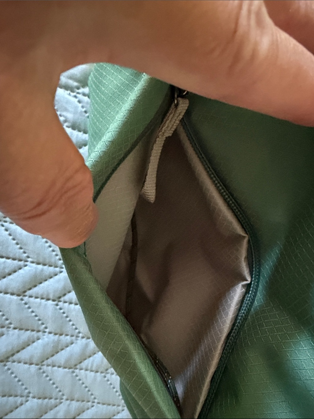 Bellroy Sage Green Sling Pouch - Picture 5 of 11